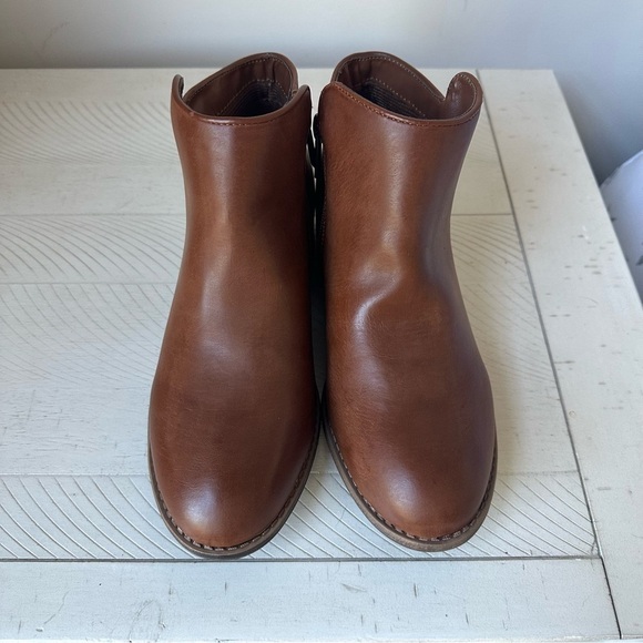 Nina Brown Ankle Booties Women’s Size 5 NWOT - Picture 4 of 11